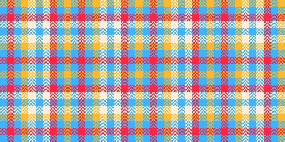 Vibrant pastel gingham pattern. Perfect for textile design, website backgroun イラスト素材