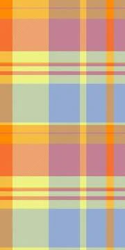 Vibrant pastel plaid pattern. Ideal for textile design, fashion, website back Stock Illustration