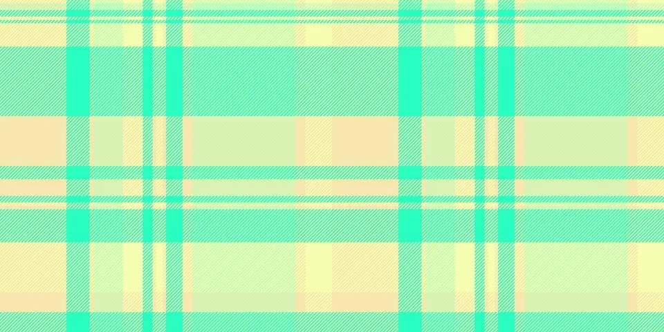 Vibrant pastel plaid pattern in mint green and pale yellow.  Perfect for text 스톡 일러스트
