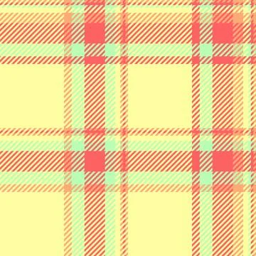 Vibrant pastel plaid pattern.  Perfect for textile design, website background Stock Illustration