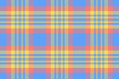 Vibrant pastel plaid pattern.  Perfect for textile design, website background Illustrazione stock