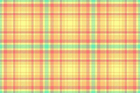 Vibrant pastel plaid pattern. Perfect for textile design, website backgroun.. Illustrazione stock