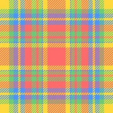 Vibrant pastel plaid pattern.  Perfect for textiles, website backgrounds, or  Stock Illustration