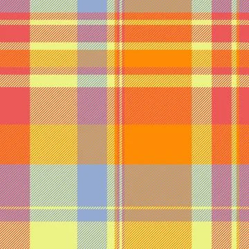 Vibrant pastel plaid pattern.  Perfect for textile design, website background Illustrazione stock