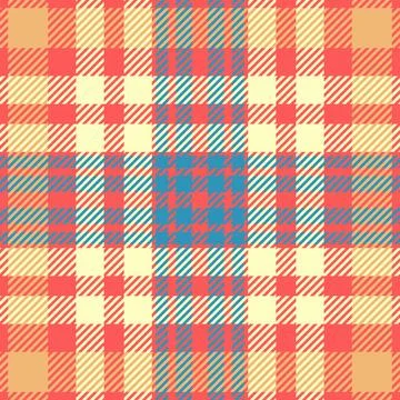 Vibrant pastel plaid pattern.  Perfect for textile design, website background Stock Illustration