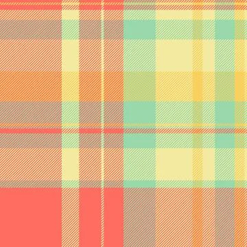 Vibrant pastel plaid pattern.  Perfect for textile design, fashion, website b Illustrazione stock