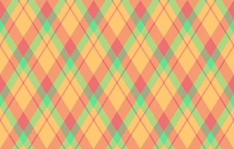 Vibrant pastel plaid pattern.  Perfect for textile design, website background Stock Illustration