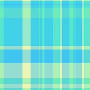 Vibrant pastel plaid pattern in turquoise, mint, and pale yellow.  Perfect fo イラスト素材