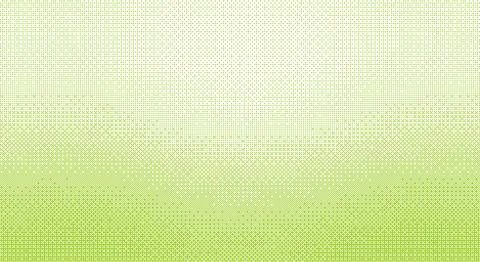 A vibrant pattern of pink and green dots on a white background Stockillustratie