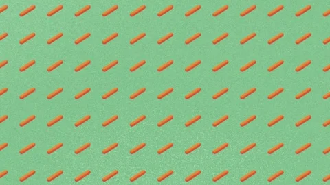 Vibrant Patterned Background with Alternating Orange and Red Lines on a Min.. Stock Footage 302245369