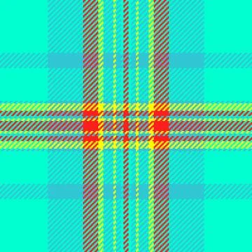 Vibrant, patterned texture featuring interlaced lines of red, yellow, and tur Stockillustratie