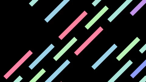 Vibrant patterns create an endless experience for music lovers at the disco Stock Footage 293556043