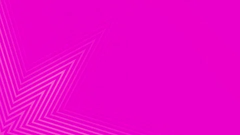 Vibrant Pink Abstract Geometric Background with Dynamic Striped Patterns Vídeo Stock 293502567