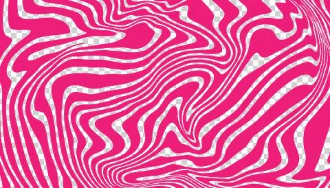 Vibrant Pink Abstract Pattern with White Lines Illustrazione stock