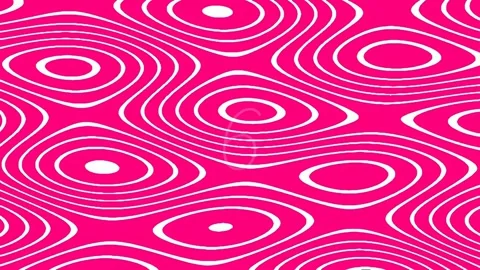 Vibrant Pink Abstract Wave Pattern Seamless Background for Modern Digital D.. Stock Footage 342207980