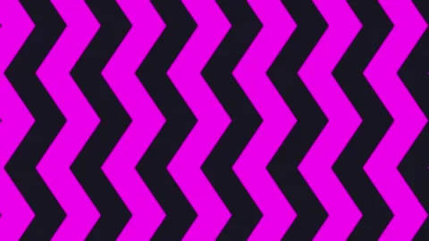 Vibrant Pink and Black Zigzag Pattern Background Stock Footage 333472197