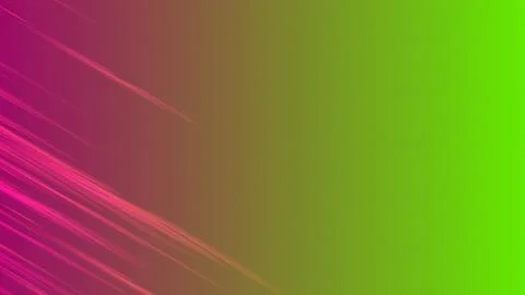 Vibrant pink and green gradient background with dynamic diagonal lines Stock Illustration