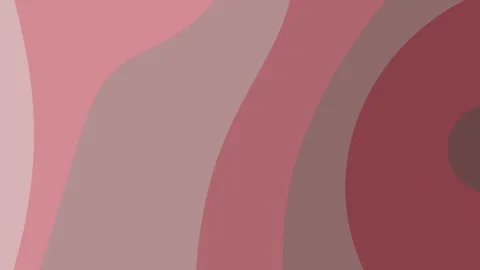 Vibrant Pink and Red Abstract Liquid Flow Stock Footage 314534070