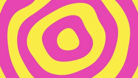 Vibrant pink and yellow liquid ripple abstract motion background Stock Footage 339621828