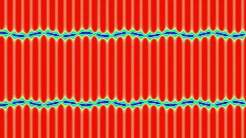 Vibrant Pink Background Abstract Pattern, Digital Wave Stripe Seamless Loop Stock Footage 336769344