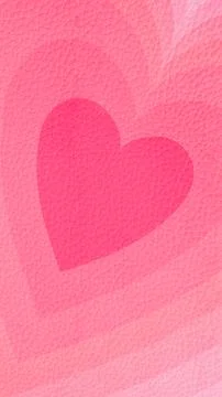 A vibrant pink background featuring a prominent heart shape, set against a .. Stock Illustration