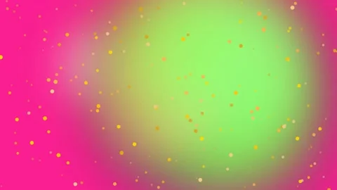Vibrant Pink Background with Green Glow and Particles. Stock Footage 329929962