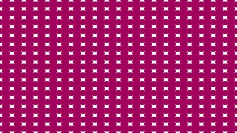 Vibrant pink background with small white shapes in repeating pattern Stock Illustration