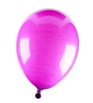 Vibrant pink balloon Foto stock