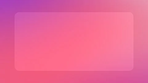 Vibrant pink to bright magenta gradient seamless loop, 4k glassmorphism fro.. Stock Footage 332155401