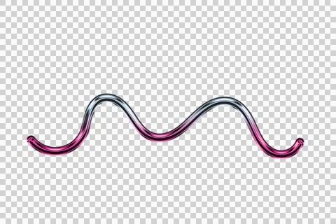 Vibrant pink concentric wave pattern with black geometric frame on white Stockillustratie