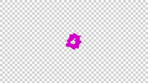 Vibrant pink explosion with dynamic energy Stock Illustration