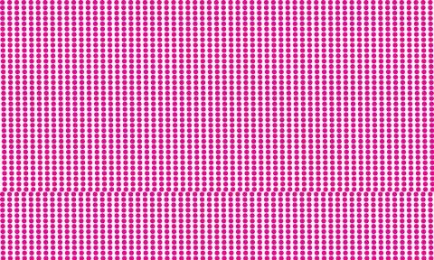 Vibrant Pink Halftone Dots Pattern Background with Dripping Effect 스톡 일러스트