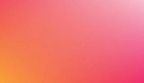 Vibrant pink orange red gradient background with smooth mesh colors and warm Stock Illustration