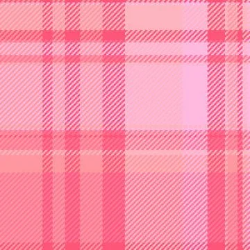 Vibrant pink plaid pattern.  Fabric texture ideal for backgrounds, design ele Stockillustratie
