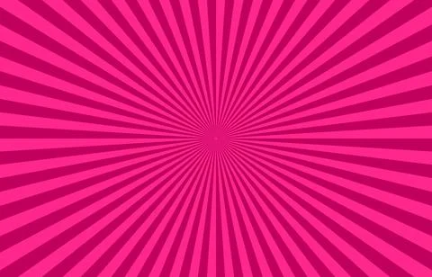 Vibrant Pink Sunburst Pattern Background Иллюстрация