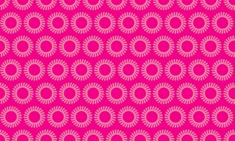 Vibrant pink sunburst pattern.  Perfect for textiles, website backgrounds, or Illustrazione stock
