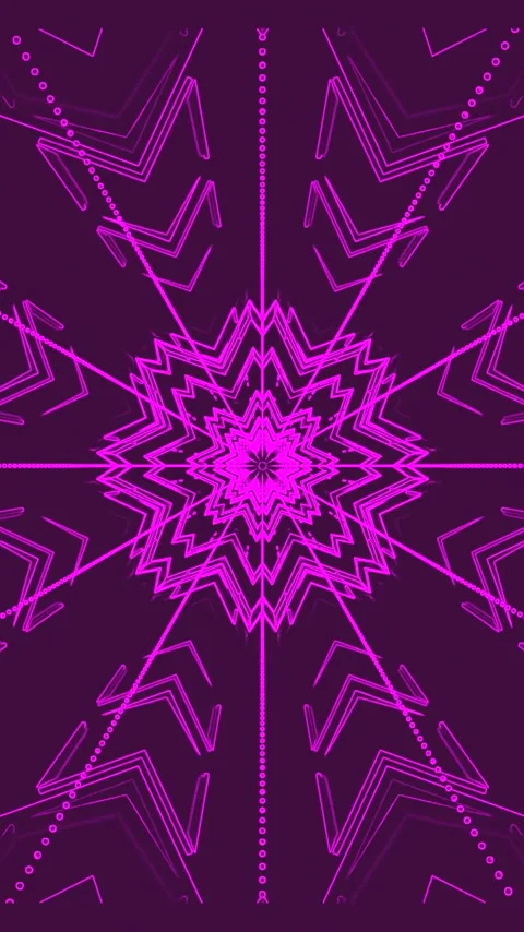 Vibrant pink tunnel video loop that creates a mesmerizing visual experience.. Stock Footage 321566871