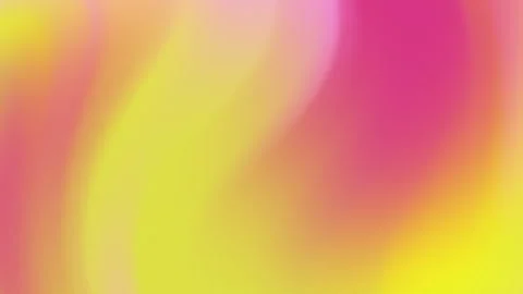 Vibrant Pink Yellow Gradient Swirl Abstract Background Motion Stock Footage 346728032