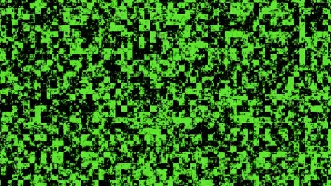 Vibrant Pixel Waves on Background Stock Footage 319801641