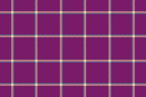 Vibrant, pixelated plaid pattern with a retro feel. Texture for textiles, bac Stock Illustration