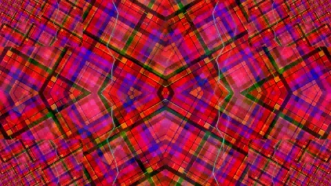 Vibrant Plaid Pattern Background Animation. Video stock 330132156