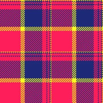 Vibrant plaid pattern. A colorful woven texture that evokes warmth and trad.. Illustrazione stock