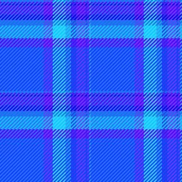 Vibrant plaid pattern with cool blues, purples, and teals. Perfect for back.. Stock Illustration
