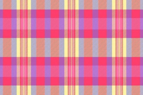 Vibrant plaid pattern featuring a modern color palette. Perfect for backdrops イラスト素材