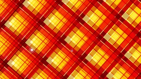 Vibrant Plaid Pattern with Light Effects Stock Footage 332044411