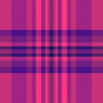 Vibrant plaid pattern in pink and purple. Classic textile design, perfect for 스톡 일러스트