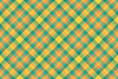 Vibrant plaid pattern with textured lines. Ideal for textile design, fashion  イラスト素材