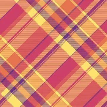 Vibrant plaid pattern in warm, inviting hues. A versatile design, ideal for b 스톡 일러스트