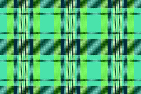 Vibrant plaid pattern with a woven fabric texture and clear check layout. B.. Illustration