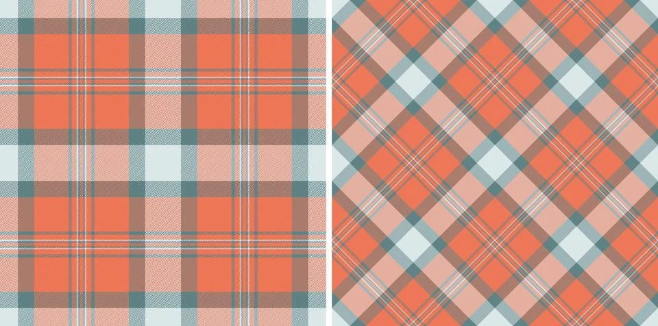 Vibrant plaid patterns offer versatility Use for backgrounds, textiles, appar Stock Illustration